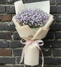 Букет цветов из:  Гипсофила в Свече