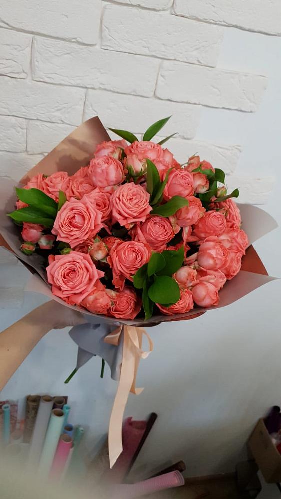 Букет цветов из: Розы в Свече