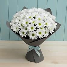 Букет цветов из:  Хризантемы в Свече