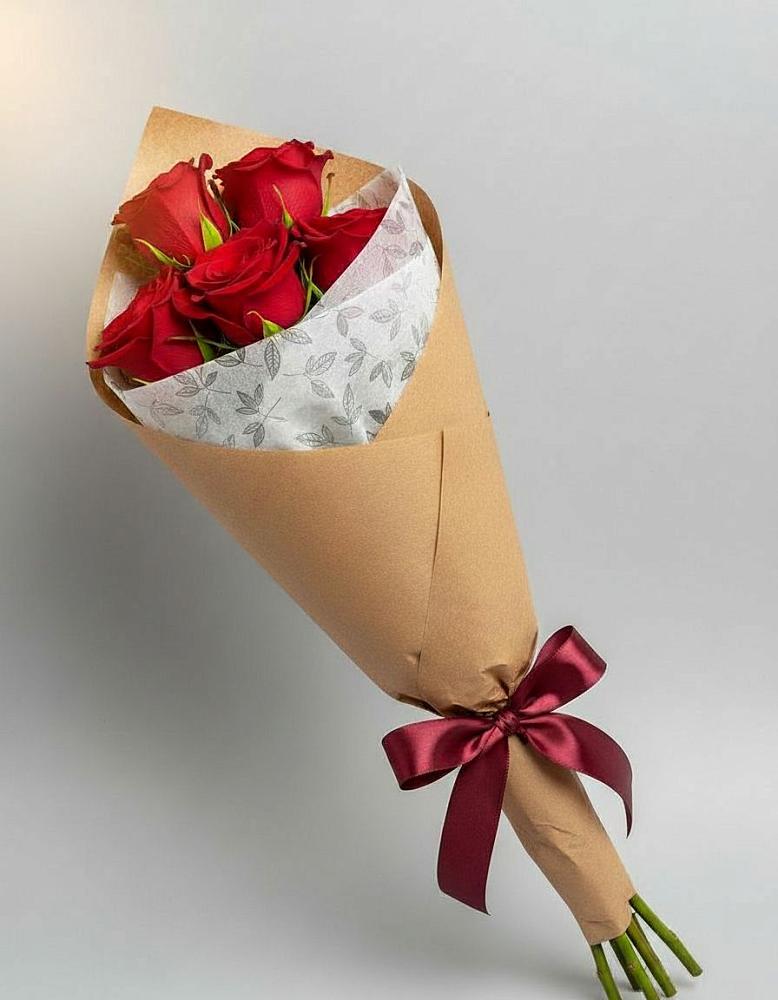 Букет цветов из: Розы в Свече