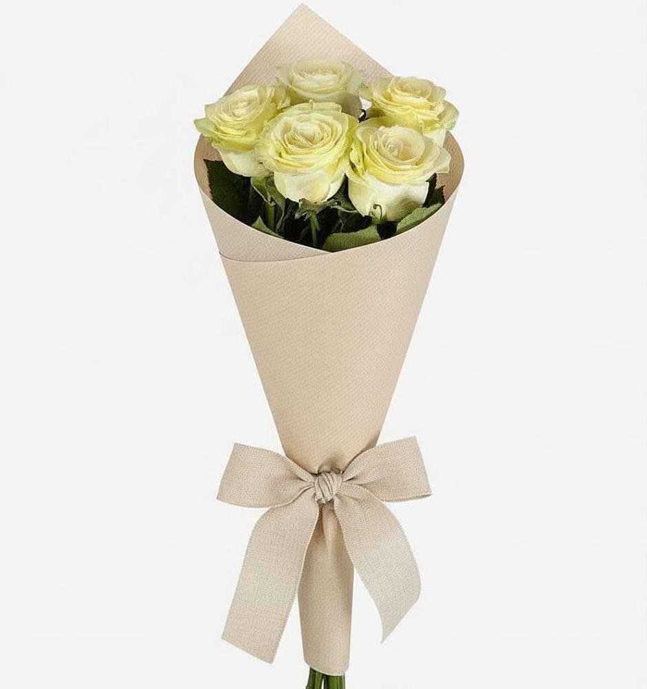 Букет цветов из: Розы в Свече