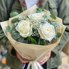 Букет цветов из:  Розы #REPLACE_PRED# Свече